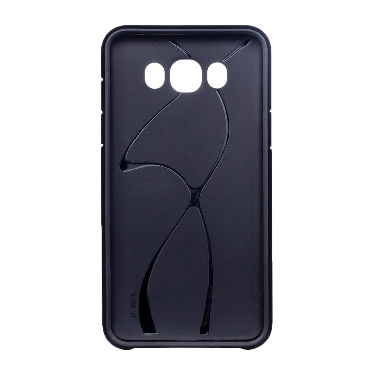 For Galaxy J7 (2016) / J710 Corselet TPU + PC Combination Back Case