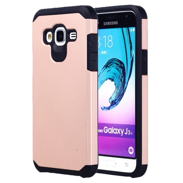For Galaxy J3 (2016) / J310 Corselet TPU + PC Combination Back Case