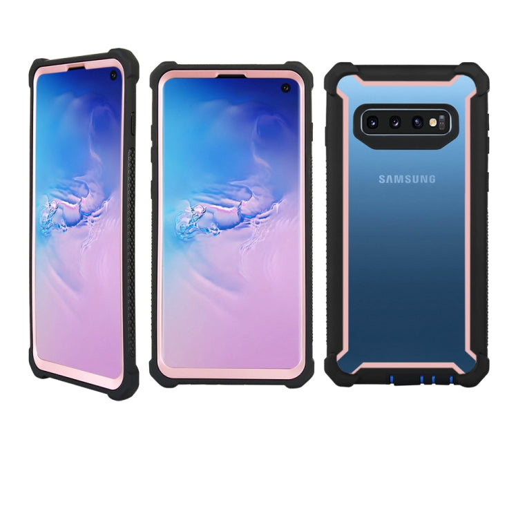 Four-corner Shockproof All-inclusive Transparent Space Case for Galaxy S10+
