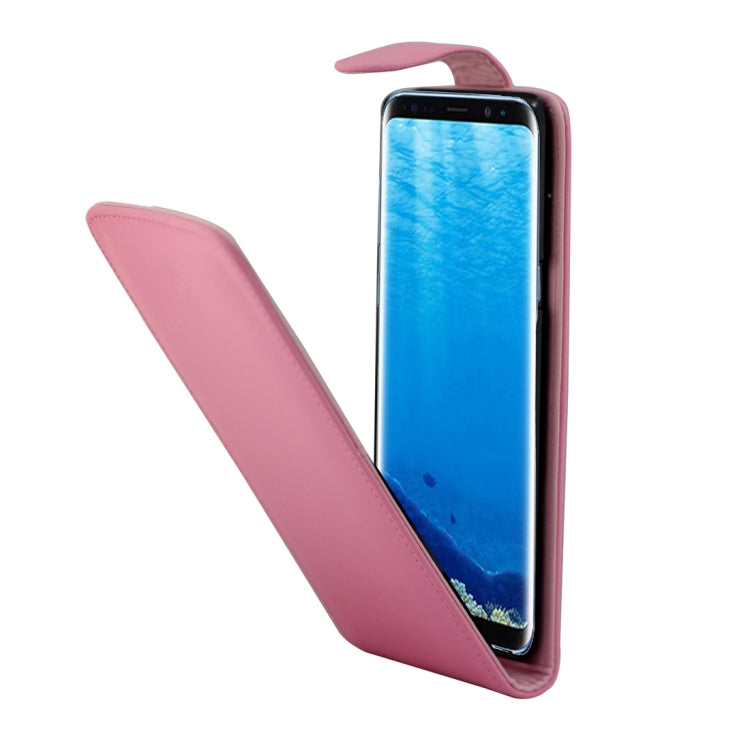 For Galaxy S8 + / G9550 Vertical Flip Leather Case with Card Slot