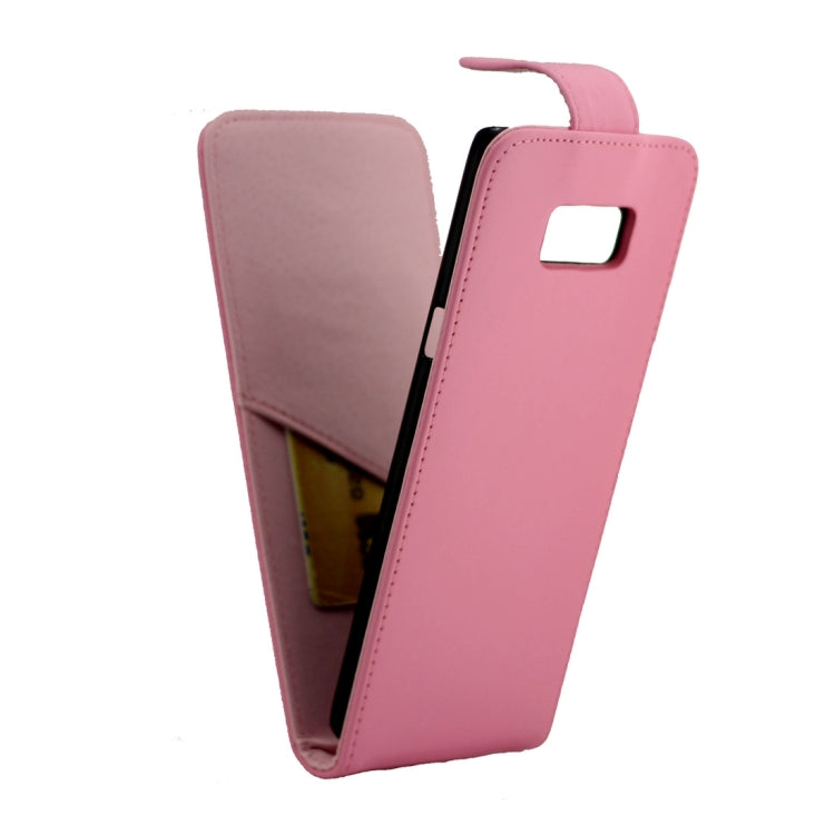 For Galaxy S8 + / G9550 Vertical Flip Leather Case with Card Slot