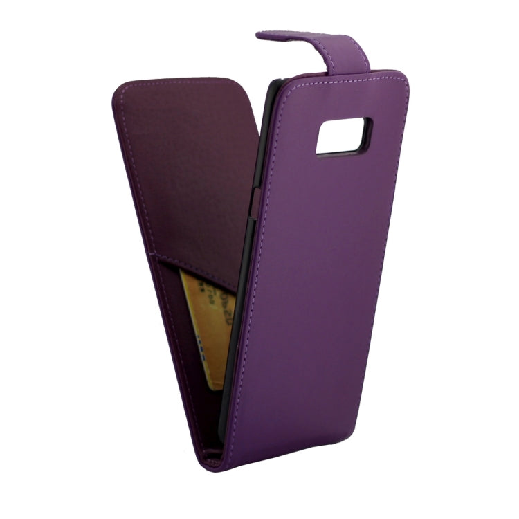 For Galaxy S8 + / G9550 Vertical Flip Leather Case with Card Slot