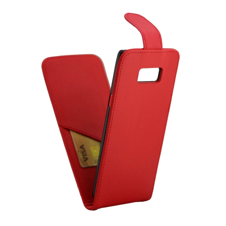 For Galaxy S8 + / G9550 Vertical Flip Leather Case with Card Slot