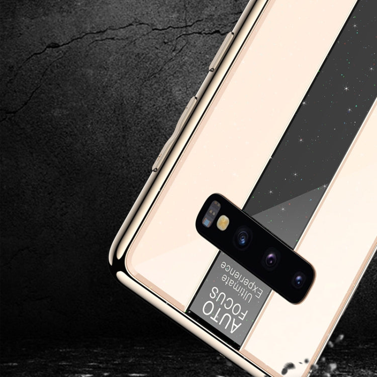 Electroplated Mirror Glass Case for Galaxy S10