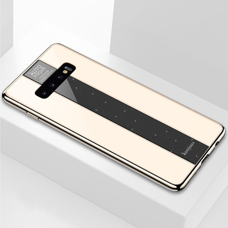 Electroplated Mirror Glass Case for Galaxy S10