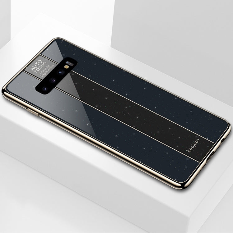 Electroplated Mirror Glass Case for Galaxy S10+