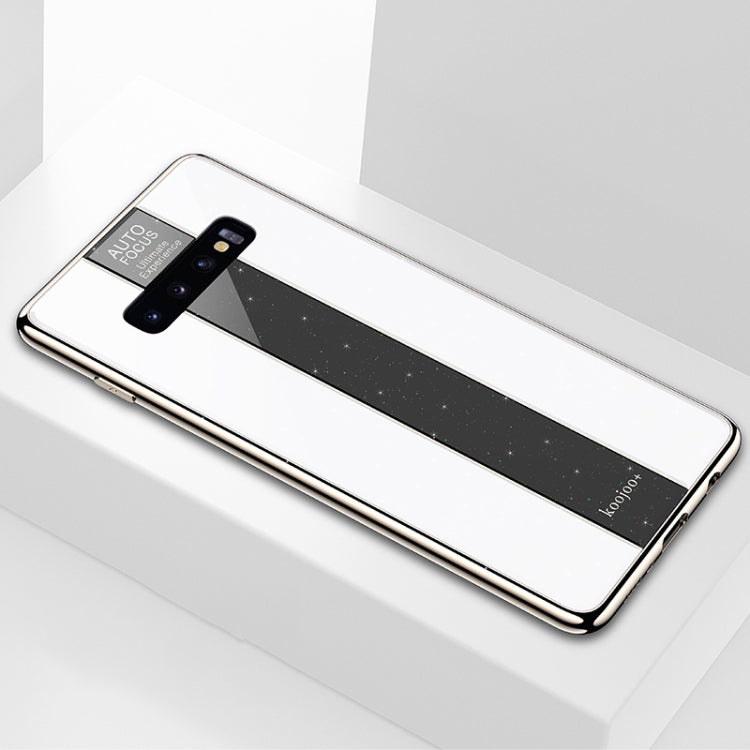 Electroplated Mirror Glass Case for Galaxy S10+