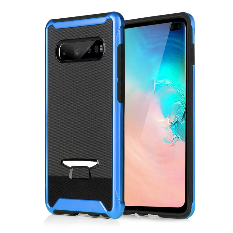 TPU + PC Granule Texture Protective Back Cover Case for Galaxy S10+