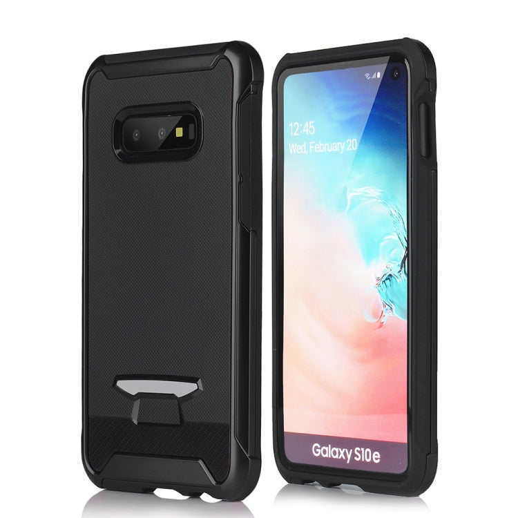 TPU + PC Granule Texture Protective Back Cover Case for Galaxy S10e