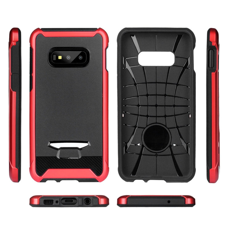 TPU + PC Granule Texture Protective Back Cover Case for Galaxy S10e