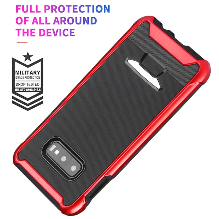 TPU + PC Granule Texture Protective Back Cover Case for Galaxy S10e