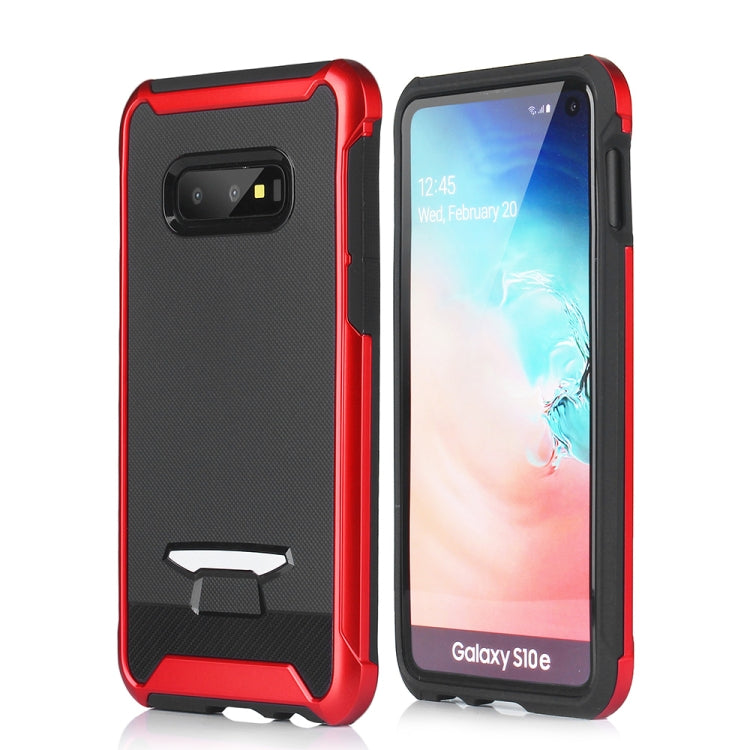 TPU + PC Granule Texture Protective Back Cover Case for Galaxy S10e