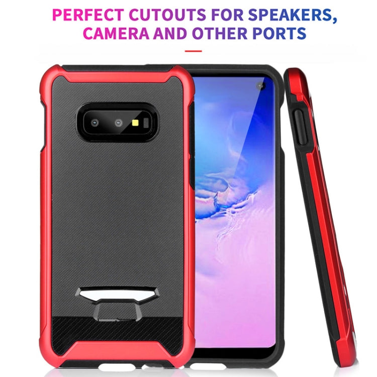 TPU + PC Granule Texture Protective Back Cover Case for Galaxy S10e