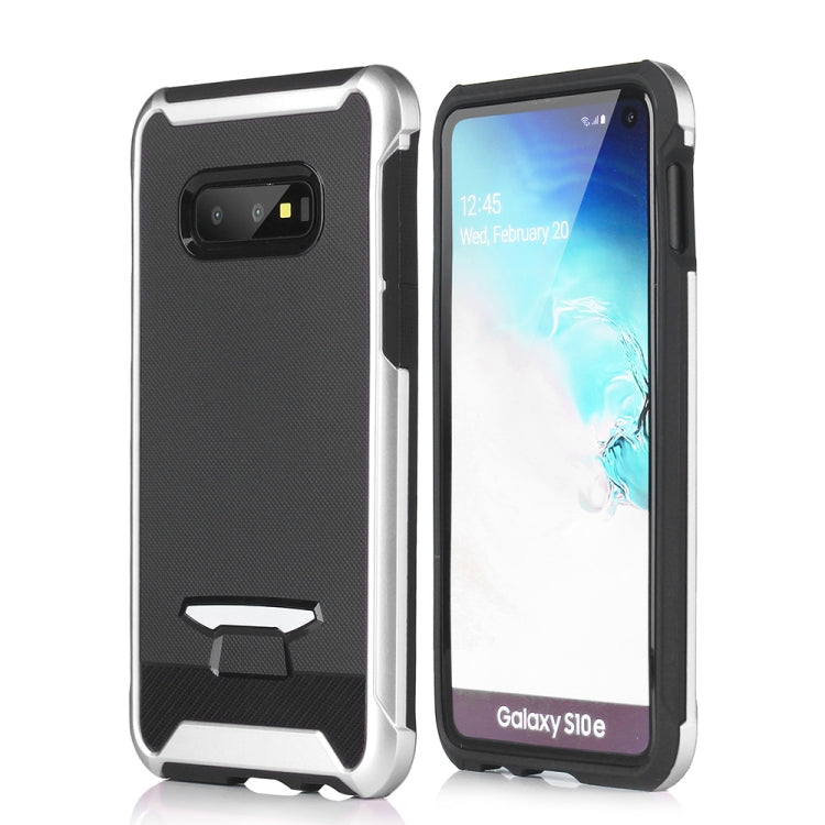 TPU + PC Granule Texture Protective Back Cover Case for Galaxy S10e