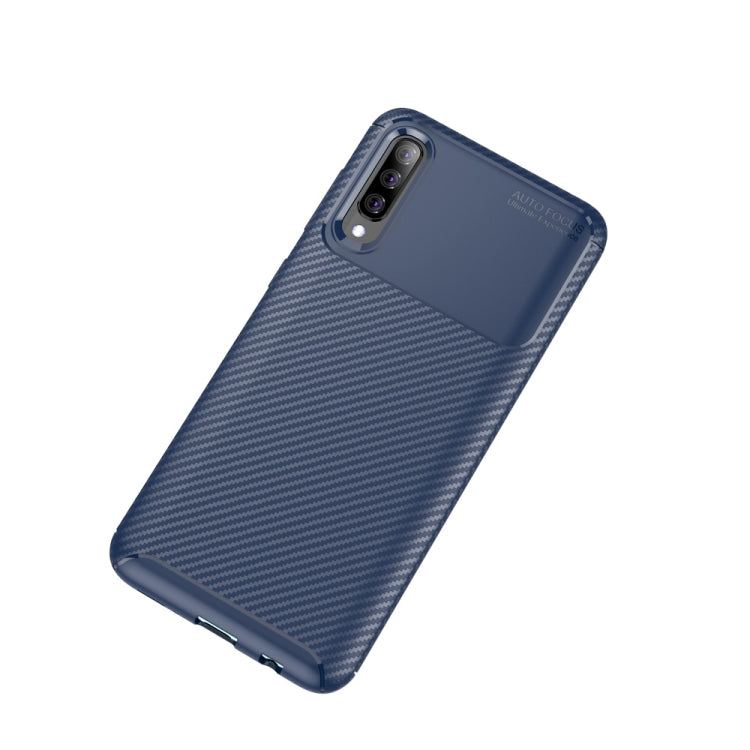 Carbon Fiber Texture Shockproof TPU Case for Galaxy A50