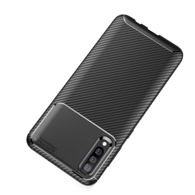 Carbon Fiber Texture Shockproof TPU Case for Galaxy A50