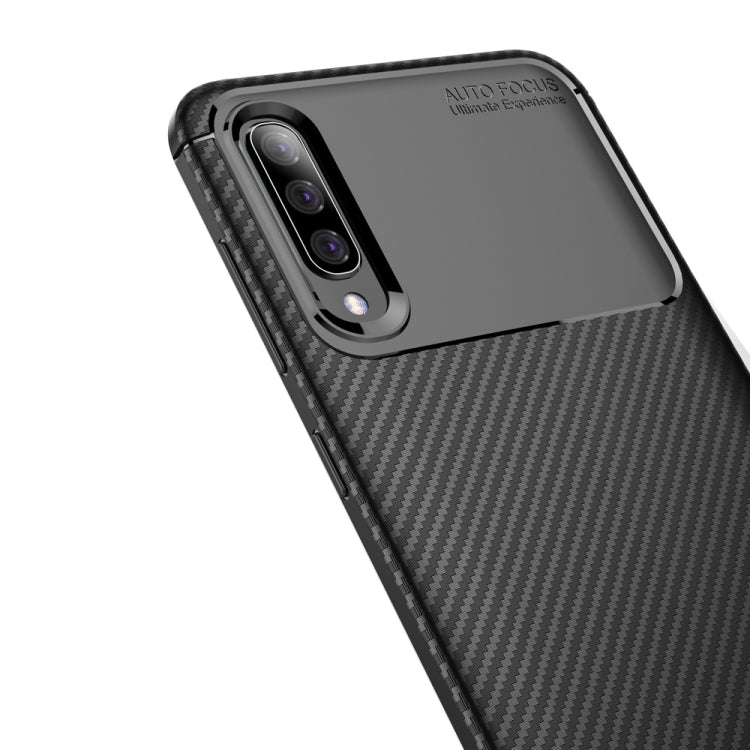 Carbon Fiber Texture Shockproof TPU Case for Galaxy A50