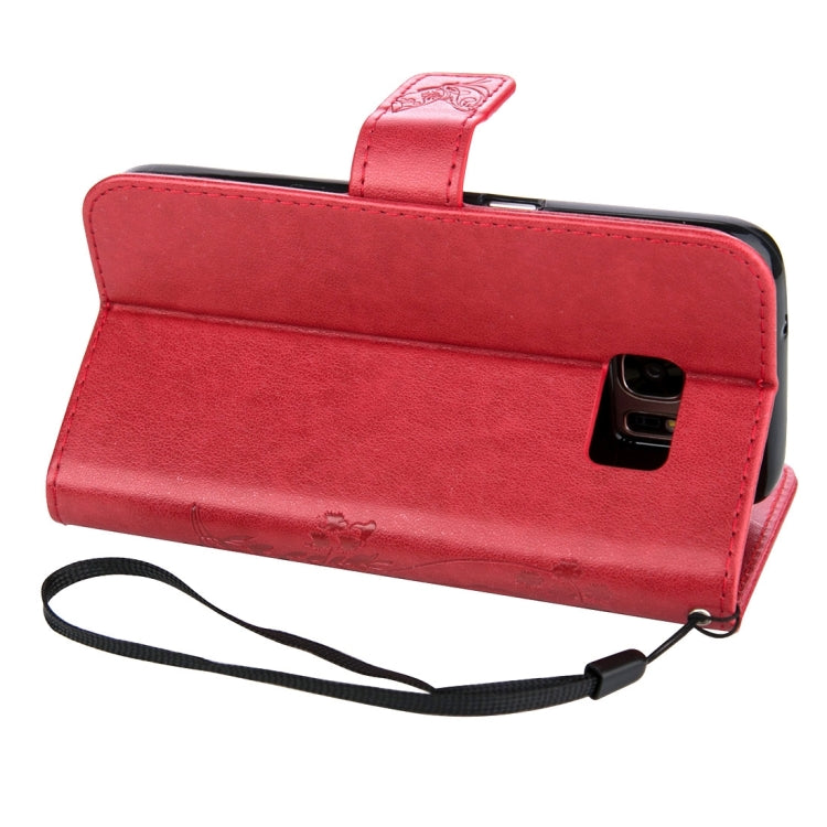 For Galaxy S7 / G930 Crazy Horse Texture Printing Horizontal Flip Leather Case with Holder & Card Slots & Wallet & Lanyard