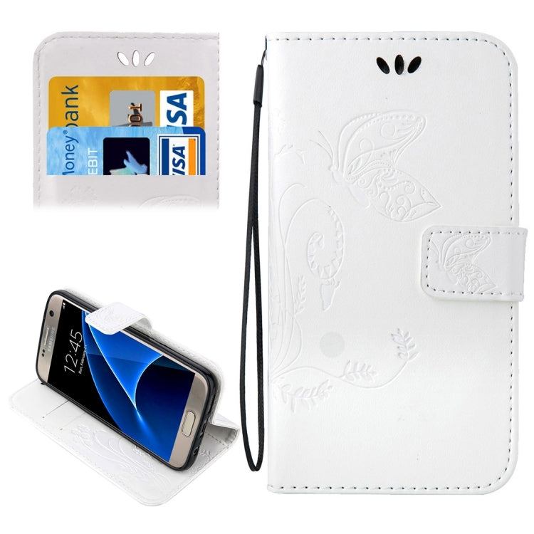 For Galaxy S7 / G930 Crazy Horse Texture Printing Horizontal Flip Leather Case with Holder & Card Slots & Wallet & Lanyard