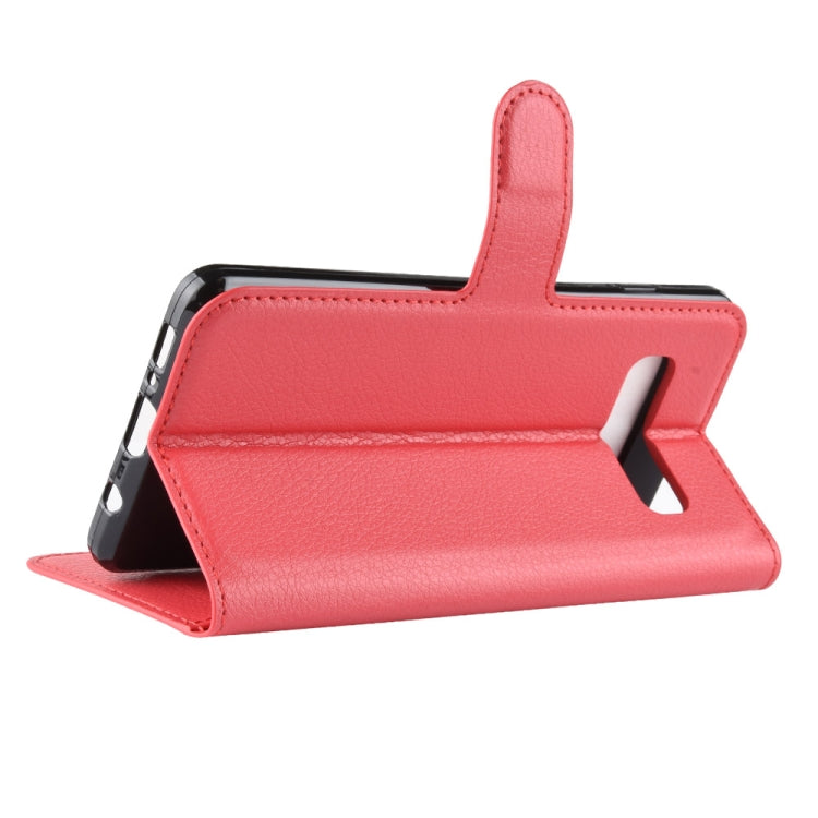 Litchi Texture Horizontal Flip Leather Case for Galaxy S10 , with Wallet & Holder & Card Slots