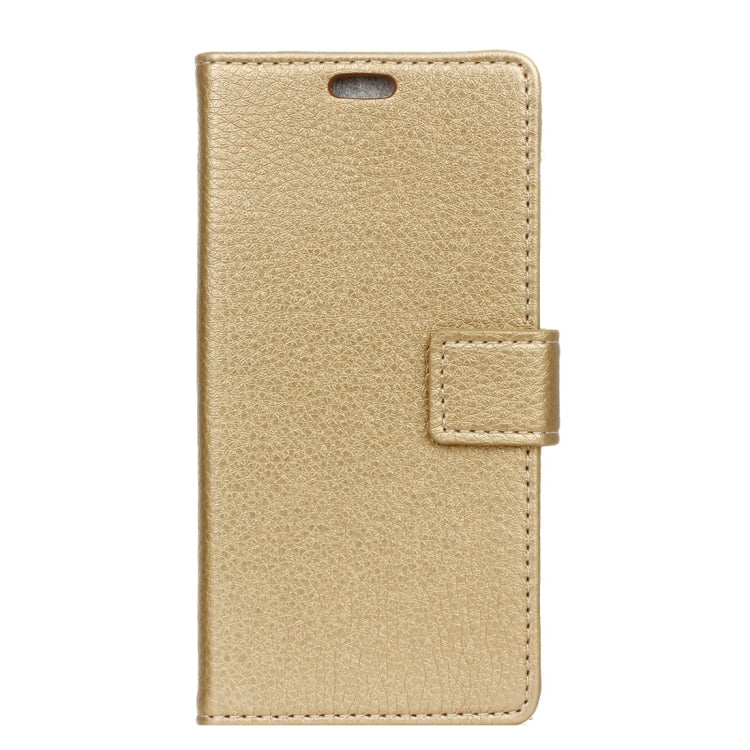 For Galaxy J7 Max Litchi Texture Horizontal Flip Leather Case with Holder & Card Slots & Wallet & Photo Frame