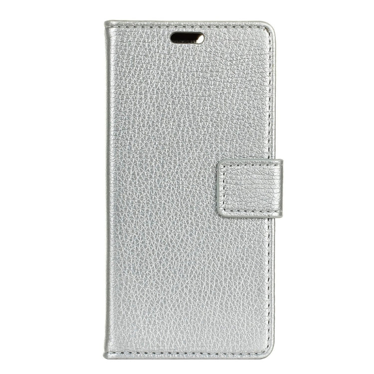 For Galaxy J7 Max Litchi Texture Horizontal Flip Leather Case with Holder & Card Slots & Wallet & Photo Frame