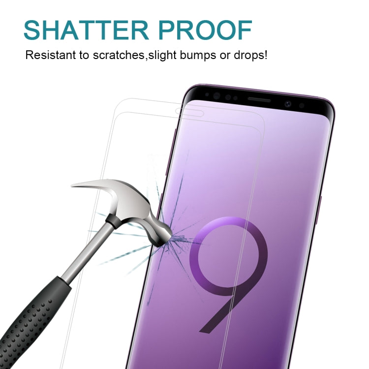 0.26mm 9H 3D Tempered Glass Film for Galaxy S9(Transparent)
