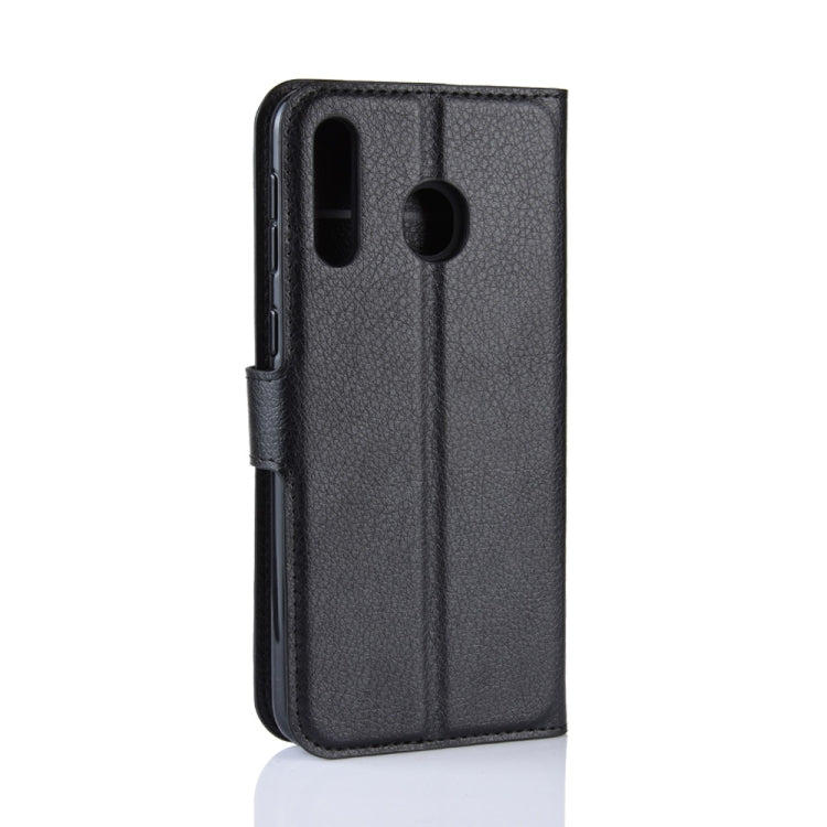 Litchi Texture Horizontal Flip Leather Case for Galaxy M30, with Wallet & Holder & Card Slots
