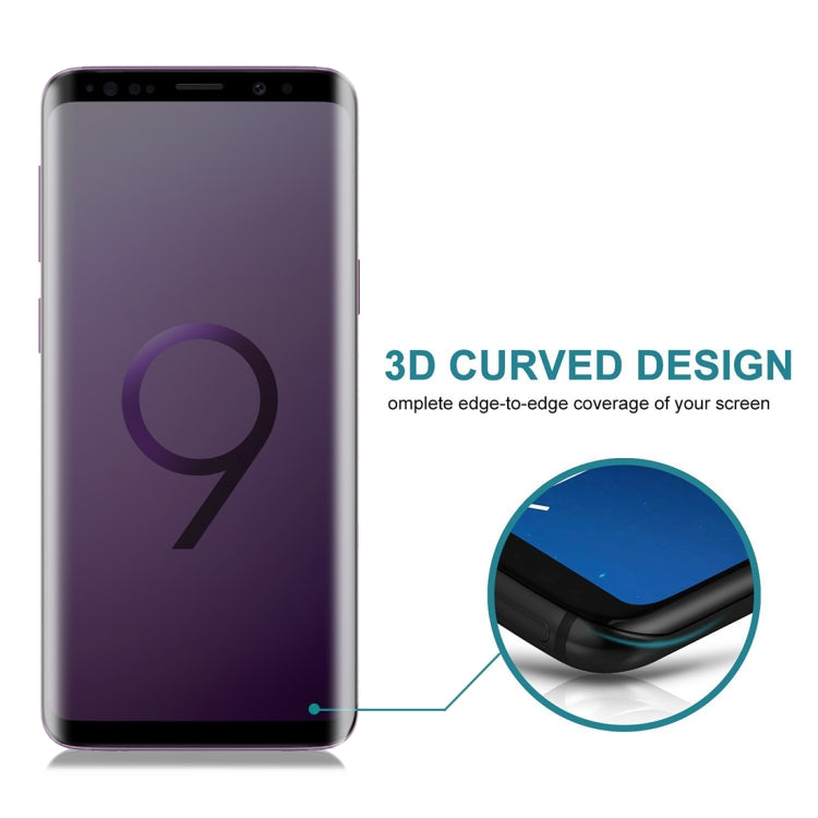 Privacy Anti-glare 0.26mm 9H 3D Tempered Glass Film for Galaxy S9