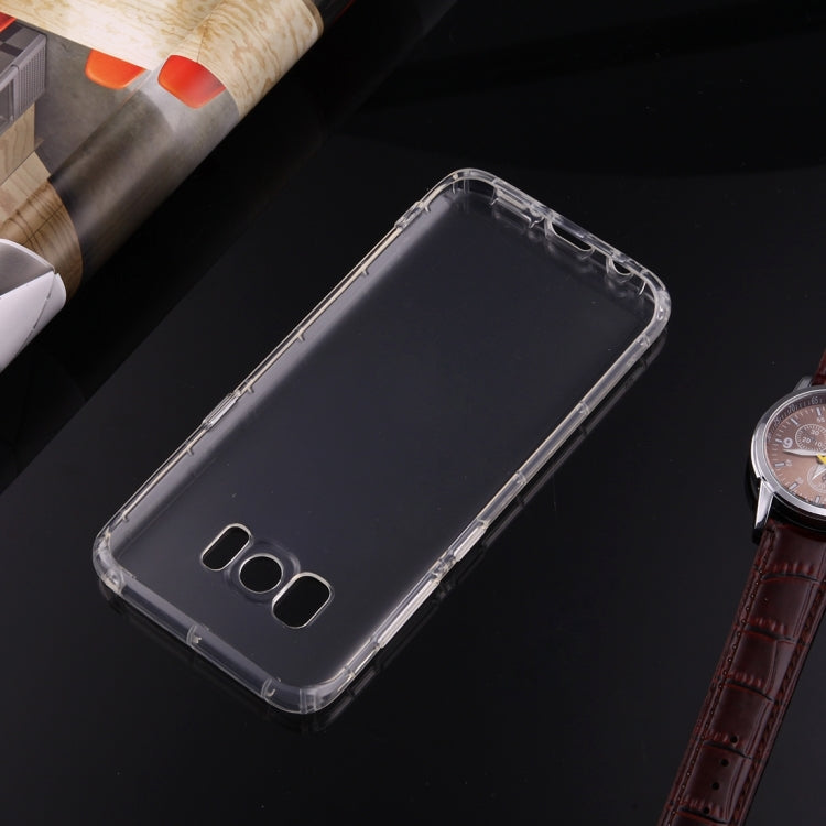 For Galaxy S8+ / G955 Transparent TPU Protective Case(Transparent)