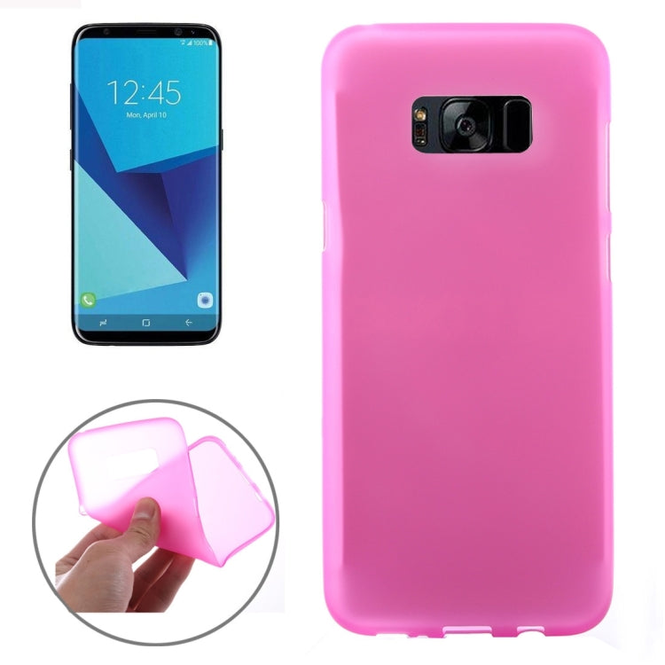 For Galaxy S8 + / G9550 Frosted Soft TPU Protective Case