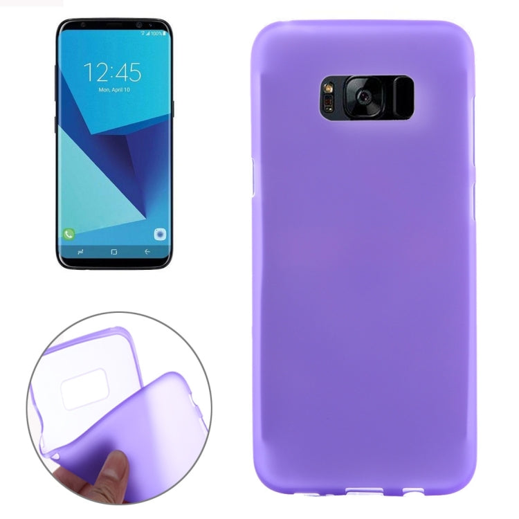 For Galaxy S8 + / G9550 Frosted Soft TPU Protective Case