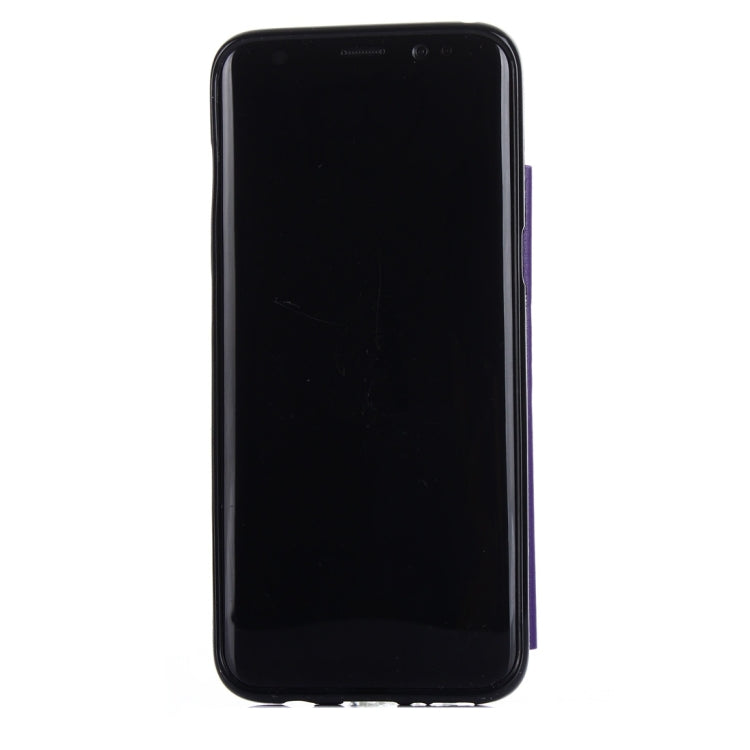For Galaxy S8 + / G9550 Crazy Horse Texture Leather Back Protective Case with Card Slots