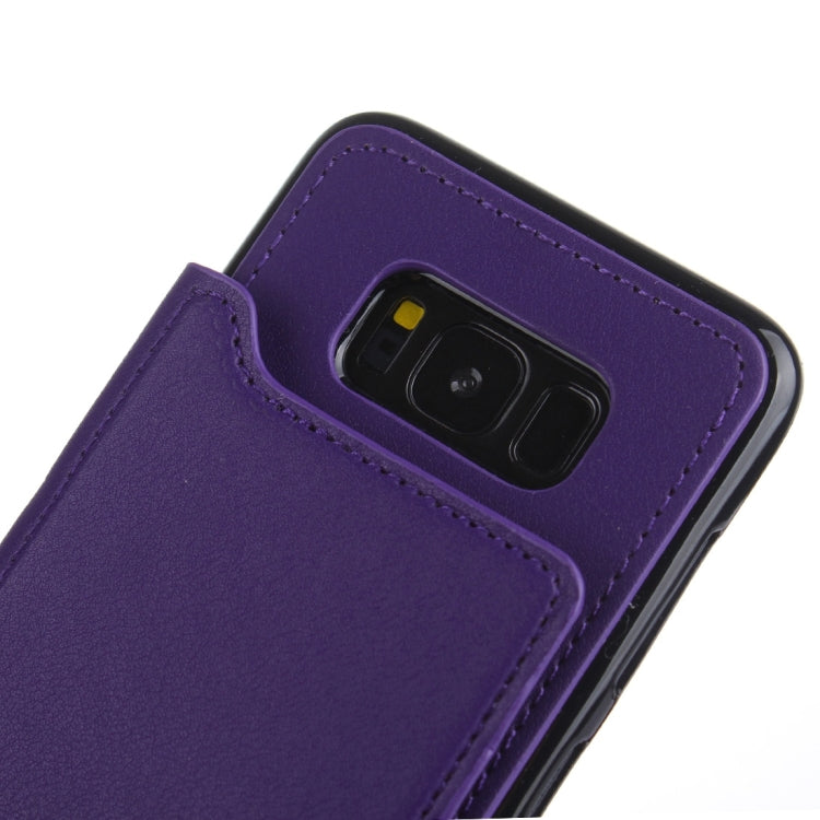 For Galaxy S8 + / G9550 Crazy Horse Texture Leather Back Protective Case with Card Slots
