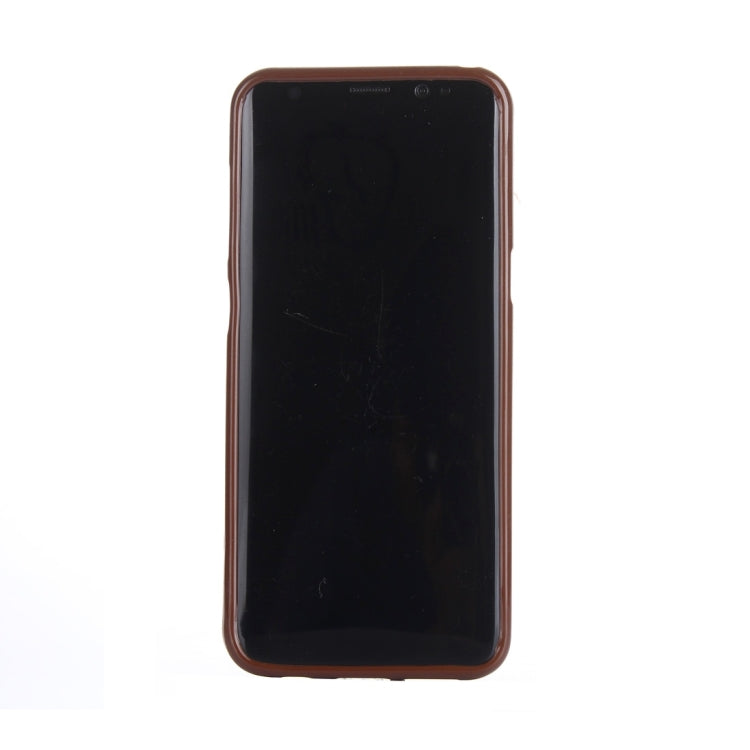 For Galaxy S8 + / G9550 Crazy Horse Texture Leather Back Protective Case with Card Slots