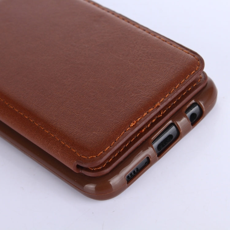 For Galaxy S8 + / G9550 Crazy Horse Texture Leather Back Protective Case with Card Slots
