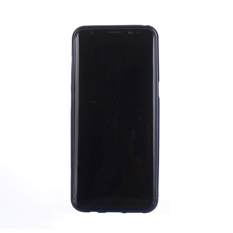 For Galaxy S8 Crazy Horse Texture Leather Back Protective Case with Card Slots