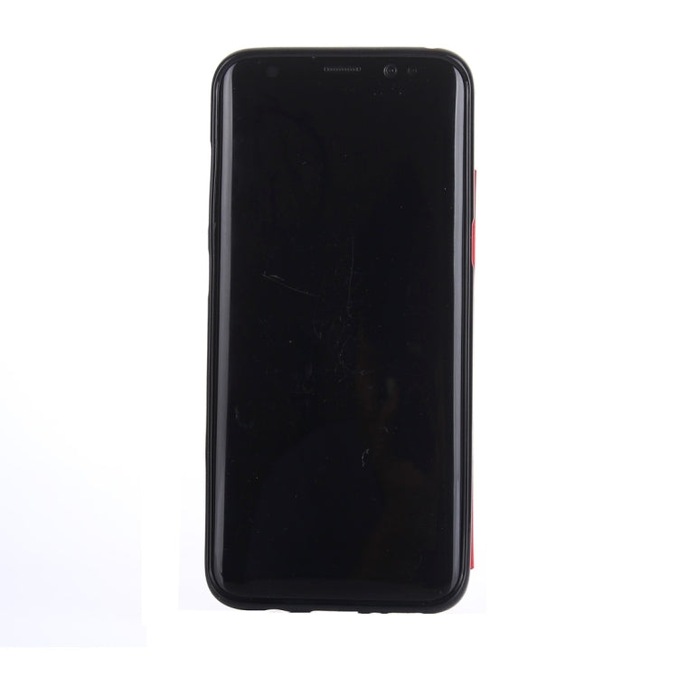 For Galaxy S8 Crazy Horse Texture Leather Back Protective Case with Card Slots