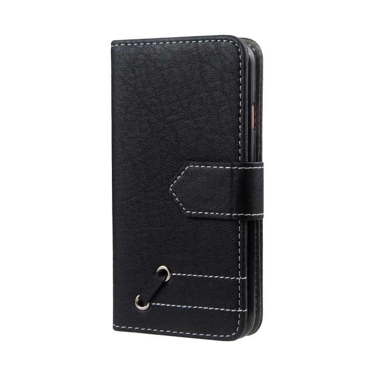 For Galaxy A3 (2017) Retro Crazy Horse Texture Contrast Color Horizontal Flip Leather Case with Holder & Card Slots & Wallet & Photo Frame & Lanyard