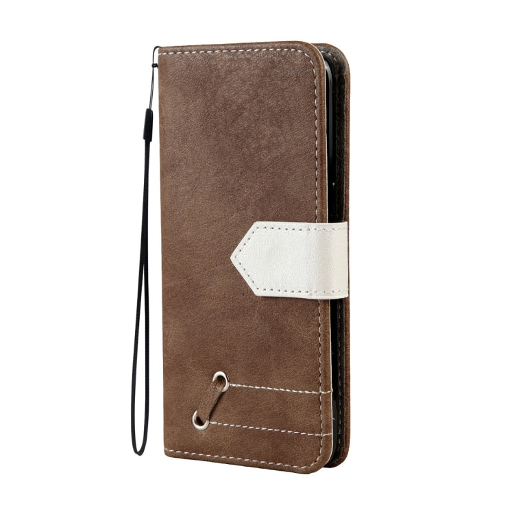 For Galaxy S8 Retro Crazy Horse Texture Contrast Color Horizontal Flip Leather Case with Holder & Card Slots & Wallet & Photo Frame & Lanyard