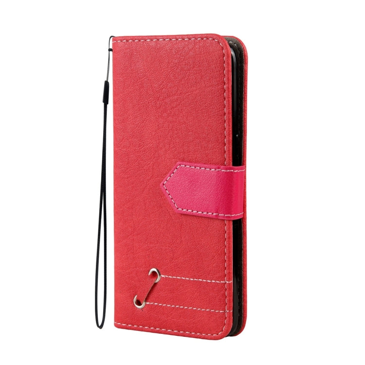 For Galaxy S8 Retro Crazy Horse Texture Contrast Color Horizontal Flip Leather Case with Holder & Card Slots & Wallet & Photo Frame & Lanyard
