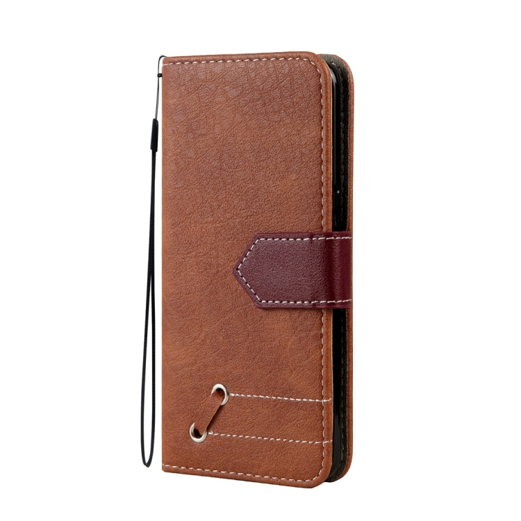 For Galaxy S8 Retro Crazy Horse Texture Contrast Color Horizontal Flip Leather Case with Holder & Card Slots & Wallet & Photo Frame & Lanyard