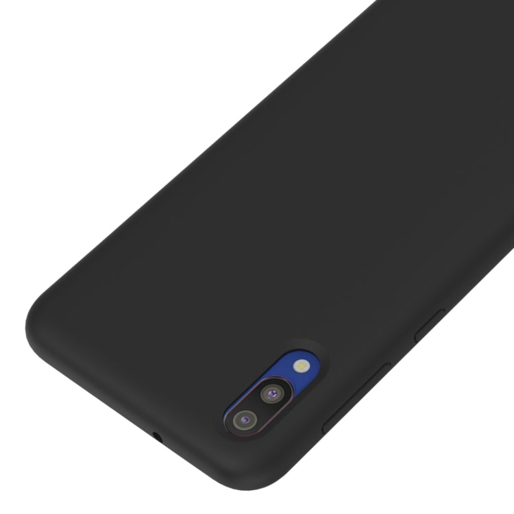 Solid Color Liquid Silicone Shockproof Full Coverage Case for Galaxy M10