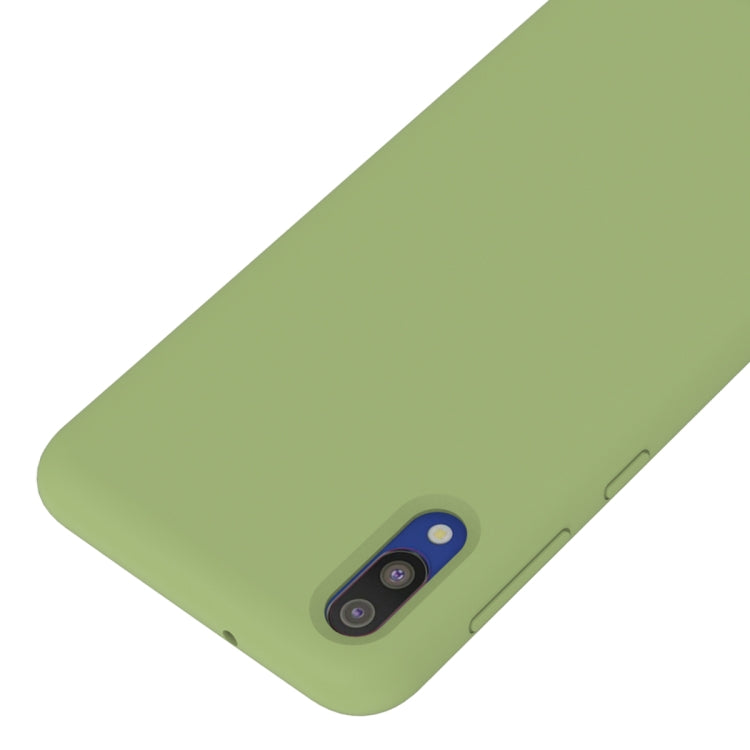 Solid Color Liquid Silicone Shockproof Full Coverage Case for Galaxy M10