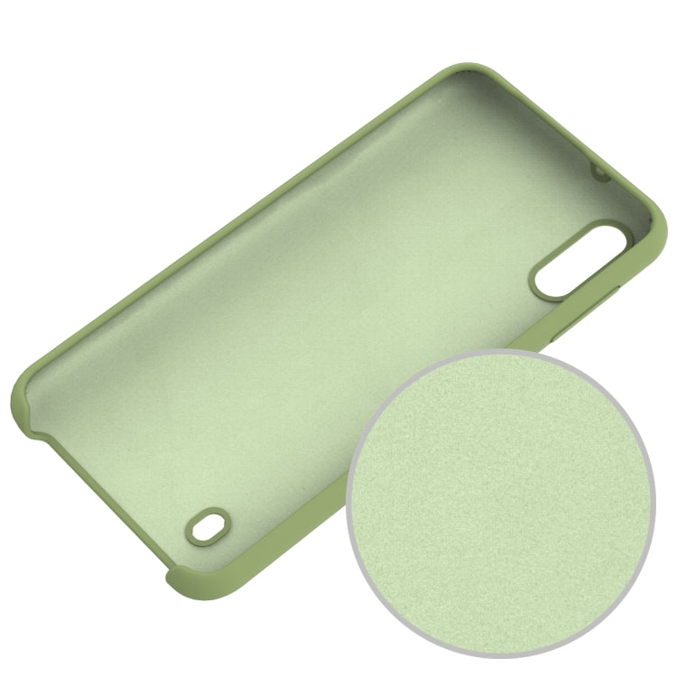 Solid Color Liquid Silicone Shockproof Full Coverage Case for Galaxy M10