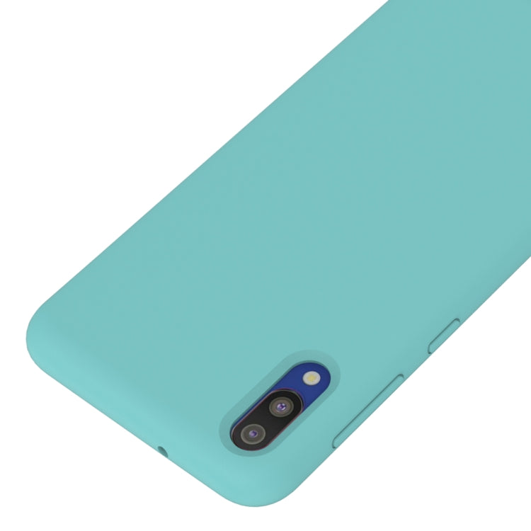 Solid Color Liquid Silicone Shockproof Full Coverage Case for Galaxy M10