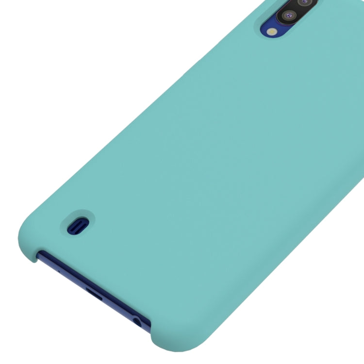 Solid Color Liquid Silicone Shockproof Full Coverage Case for Galaxy M10