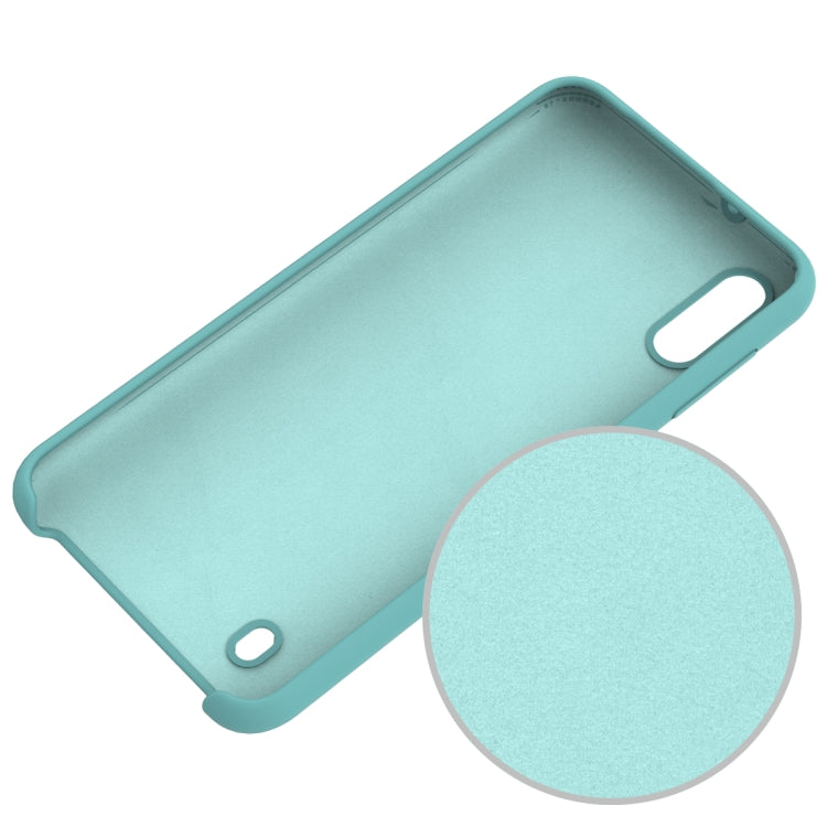 Solid Color Liquid Silicone Shockproof Full Coverage Case for Galaxy M10