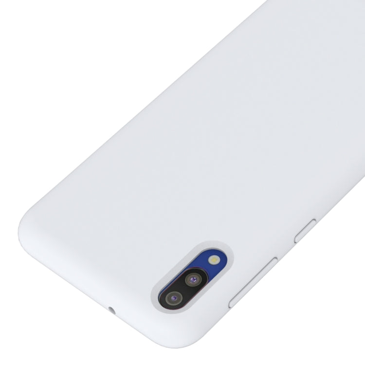 Solid Color Liquid Silicone Shockproof Full Coverage Case for Galaxy M10