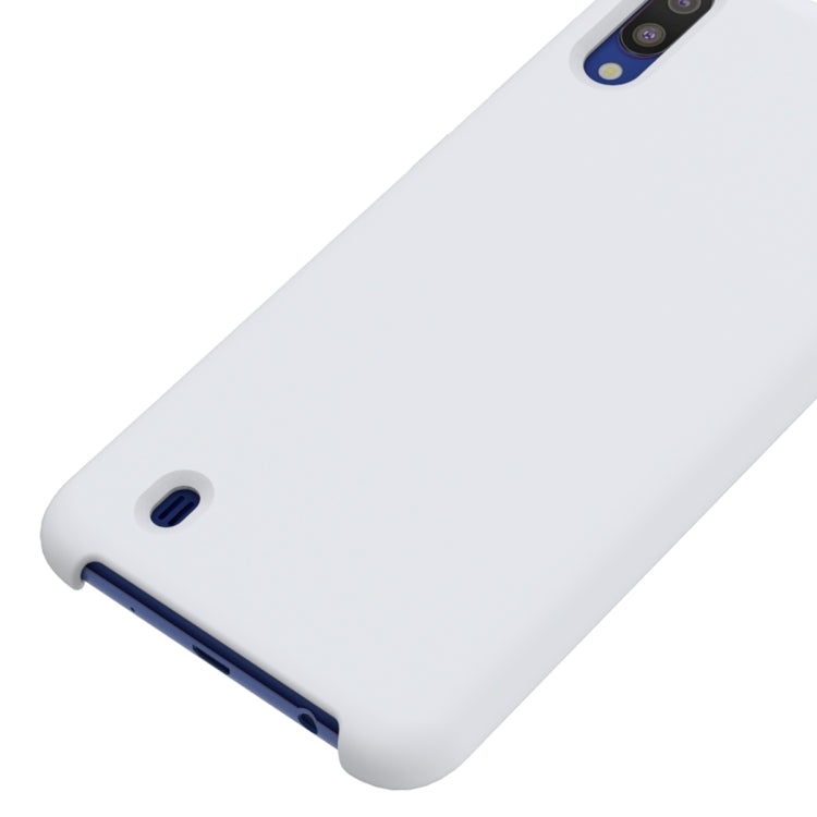 Solid Color Liquid Silicone Shockproof Full Coverage Case for Galaxy M10